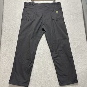 Carhartt Gray Rugged Flex Relaxed Fit Duck Utility‎ Work Pant BN2517 Size 44x30
